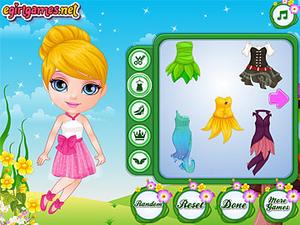 芭比宝贝精灵装扮