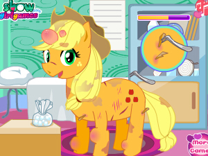 小马宝莉之苹果嘉儿腿部治疗