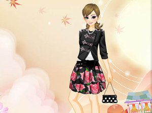 时尚的白领丽人