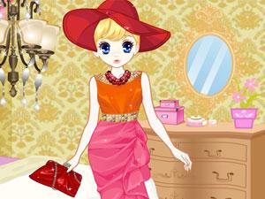 森迪公主的新年装扮