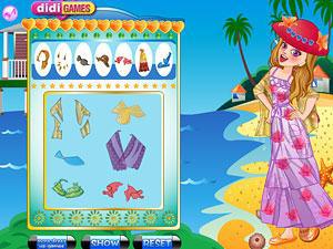 波西米亚海滩女孩