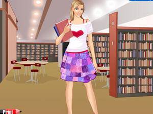 图书馆女孩