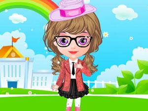 宝贝海伦去上课