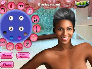 明星碧昂斯化妆