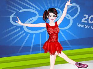 花样滑冰连衣裙