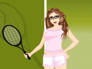 网球少女