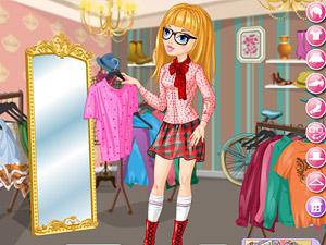 旧货商场的时尚服饰