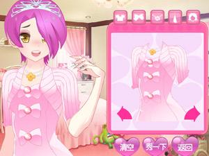 美丽的漫画公主