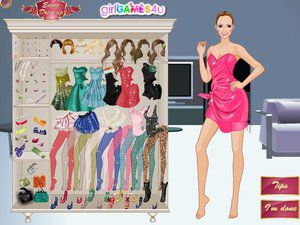 惊艳女朗宴会装 