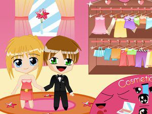 搞怪小情侣换装