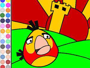涂鸦愤怒的小鸟