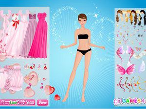 粉红情人节天使 