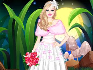 童话公主芭比穿婚纱