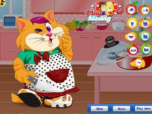 小猫咪厨师换装