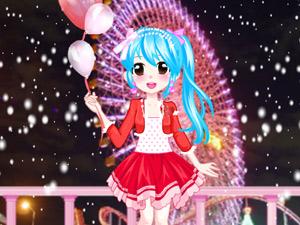 摩天轮下的约会