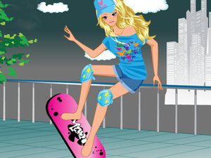 疯狂的滑板女孩