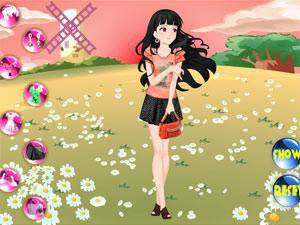 可爱的夏季时装