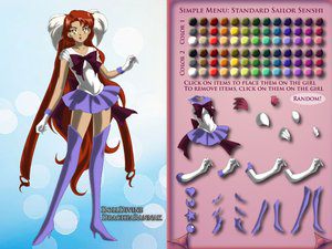 美少女战士唯美换装