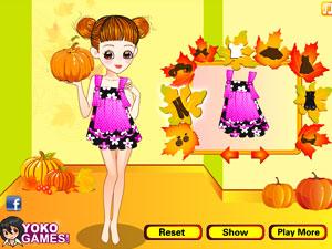 感恩节女孩换装