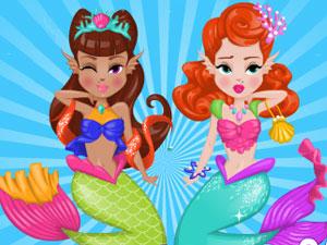 可爱美人鱼娃娃