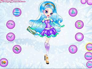 雪花公主的盛装