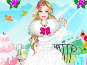 新娘芭比穿婚纱