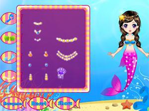 漂亮的人鱼小公主