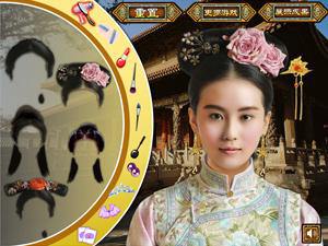 步步惊心之给刘诗诗化妆