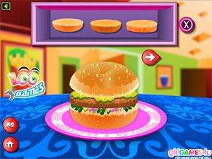 简单的汉堡设计