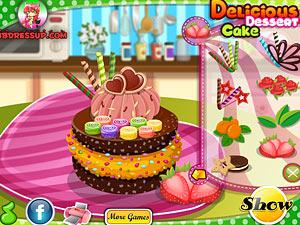 美味的甜点蛋糕