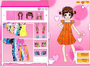 缤纷多彩少女装