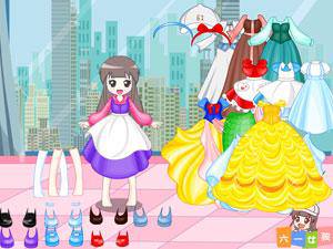 六一女孩换装游戏