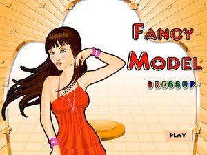 风情万种的模特