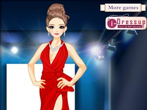 高开叉舞会礼服