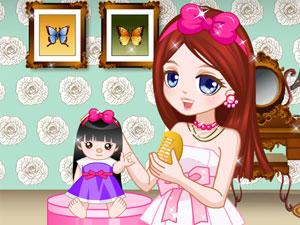 漂亮娃娃的长发