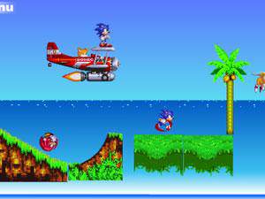 索尼克布置场景 