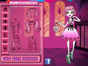 怪物高中的少女