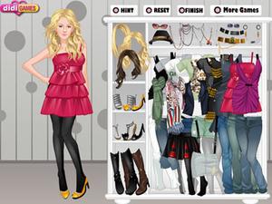 希拉里·达芙扮靓