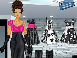 朋克风格的礼服