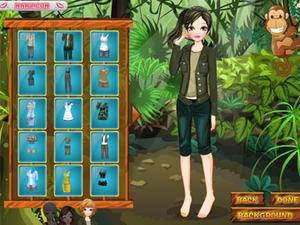  女孩的探险之旅