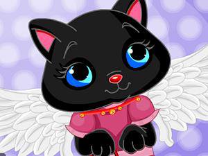 万圣节猫仙子美容