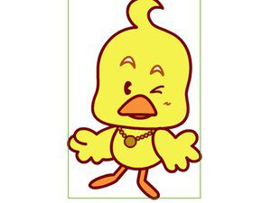 可爱小鸡扮靓
