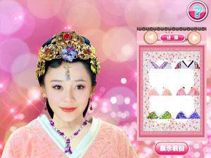 王的女人虞姬装扮