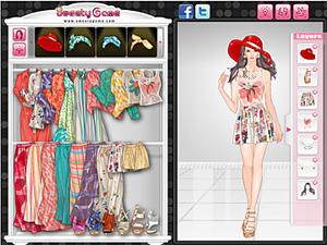 夏季马克西连衣裙