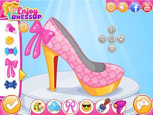 芭比设计可爱鞋子