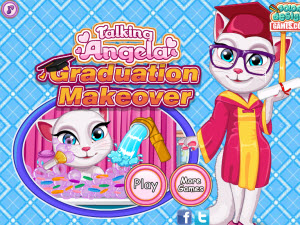 猫咪安吉拉毕业换装