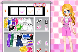 安吉拉夏季装扮