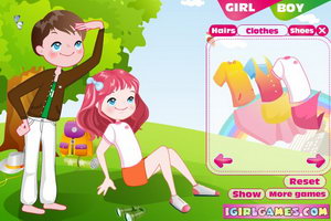 小情侣浪漫春游记