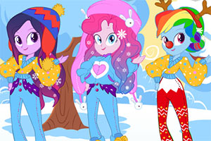 小马女孩时尚冬装