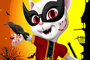 万圣节安吉拉装扮